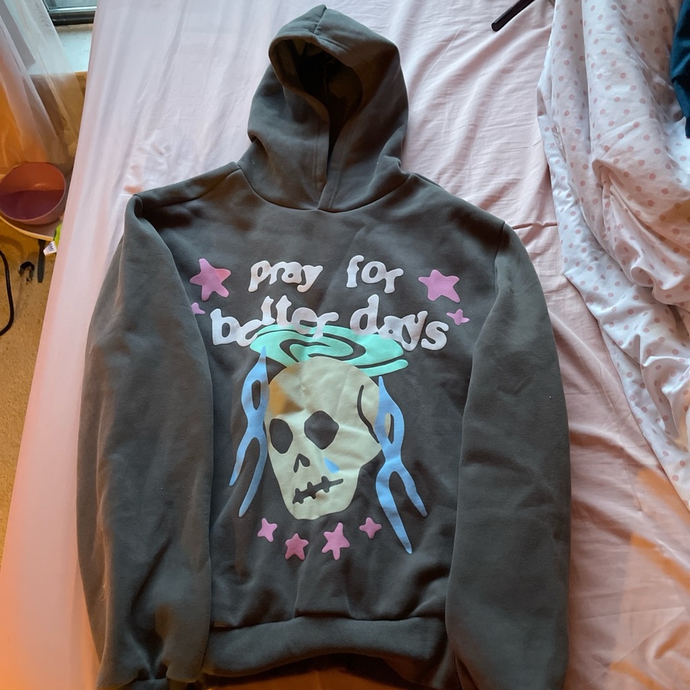 PacSun Gray Fleece Hoodie